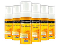 6x Neutrogena Clear & Soothe Mousse Cleanser