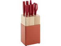 ZWILLING Messerblock-Set Now S | 8-teilig | Rot