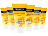 6x Neutrogena Clear & Soothe Moisturiser | 75 ml