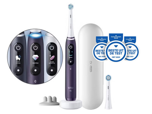 levering Jaarlijks lijn Oral-B iO 8S Elektrische Tandenborstel | Braun | Etui & Oplader -  Internet's Best Online Offer Daily - iBOOD.com