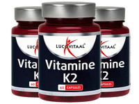 3x 60 Capsules Lucovitaal Vitamine K2 | 75 mcg