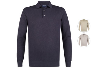 Profuomo Longsleeve-Polohemd