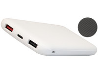 USB-C-Powerbank | 10.000 mAh | Weiß