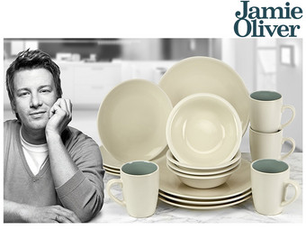 Jamie Oliver 16-piece Crockery Set