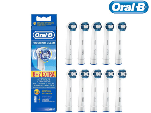 uitvegen Strippen nieuws 10x Oral-B Precision Clean Opzetborstel - Internet's Best Online Offer  Daily - iBOOD.com