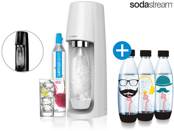 SodaStream Spirit + 3 Extra Bottles