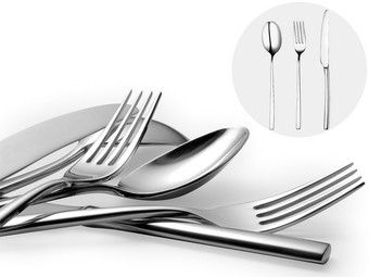 18-piece cutlery set from Broggi