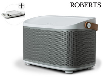 Roberts R1 Multiroom Lautsprecher Akku Weiss Internet S Best