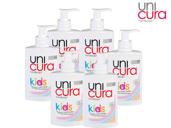 6x Unicura Kids Handzeep