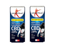 2x Lucovitaal CBD-Öl | 2,8 % | 10 ml