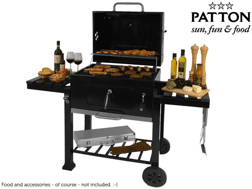 Patton C2 Charcoal Chef Barbecue - Internet's Best Online Daily - iBOOD.com