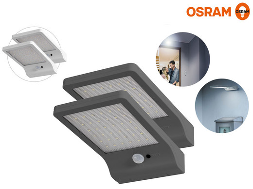 Afgeschaft bellen rustig aan 2x Osram Solar Buitenlamp met Sensor - Internet's Best Online Offer Daily -  iBOOD.com