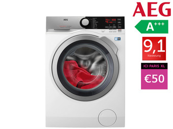 abortus Permanent aankunnen AEG Wasmachine | 9 kg | L7FE96ES - Internet's Best Online Offer Daily -  iBOOD.com