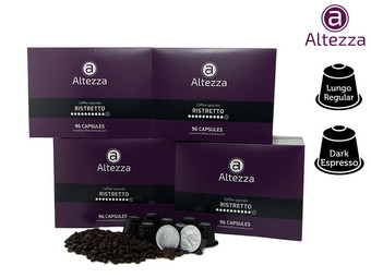 Altezza Kaffeekapseln für Nespresso-Maschinen | 384 Stück