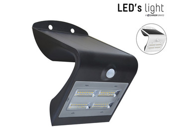 Zewnętrzna lampa LED LED’s Light | czujnik ruchu | solarna