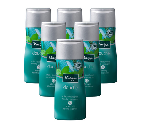 6x Kneipp Mint Douchegel | 200 ml