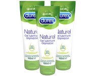 3x Durex Natural Glijmiddel
