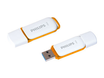 2x Philips 128 GB USB 2.0 Stick Snow