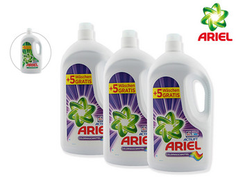 3x Ariel Active Liquid Wasmiddel | 3,85 L