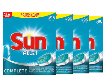 384x tabletki do zmywarki Sun All-in-1