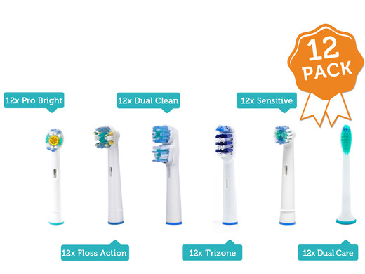 verdamping biografie ga winkelen 12 Opzetborstels voor jouw elektrische tandenborstel - Internet's Best  Online Offer Daily - iBOOD.com