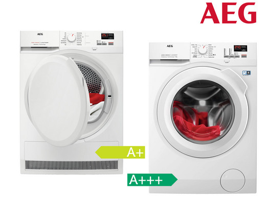 Verliefd tafel Merchandising AEG ProSense Wasmachine & Warmtepompdroger - Internet's Best Online Offer  Daily - iBOOD.com