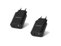 2x 18W USB en USB C Snellader