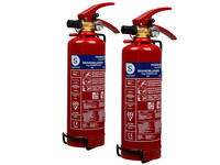 2x Feuerlöscher | Pulver | 1 kg