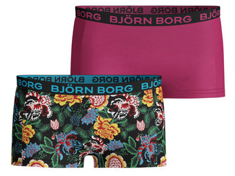 2x Björn Borg Boxershort | Flower | Meisjes - Internet's Best Online Daily iBOOD.com