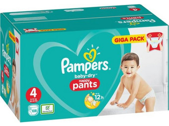 verachten erotisch Per ongeluk Pampers Baby Dry | Maat 4 | 108 Stuks | Luierbroekjes - Internet's Best  Online Offer Daily - iBOOD.com