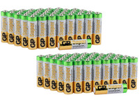 80x GP Alkaline Super Batterie | AA