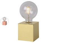 Lampa stołowa Lucide LED Cubico | Ø 9,5 cm