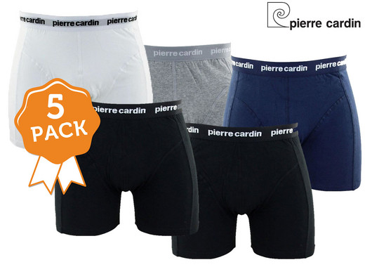 5Pack Pierre Boxershorts Internet's Online Offer Daily - iBOOD.com