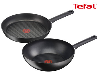 stopcontact Ontaarden geloof Patelnia + wok Tefal So Recycled | 22 + 28 cm - Internet's Best Online  Offer Daily - iBOOD.com