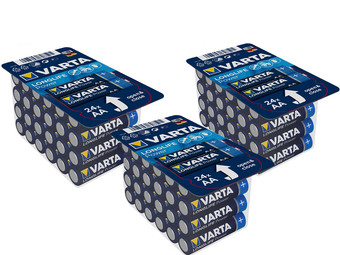 72x VARTA LongLife Power Alkaline-Batterien | 72x AA
