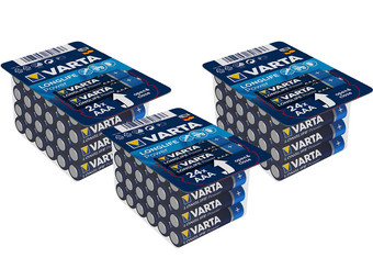 72x Varta LongLife Power Alkaline Batterij | 72x AAA