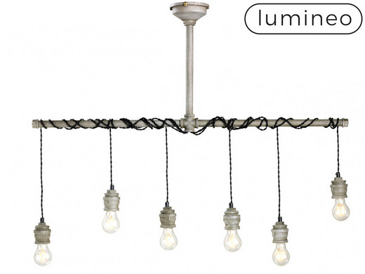 Eindig tekort Vermoorden Lumineo Industriële Hanglamp | 6 Fittingen - Internet's Best Online Offer  Daily - iBOOD.com