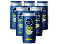 6x NIVEA MEN Power Refresh Duschgel | 250 ml