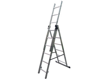 Drabest Basic Combinatie Ladder | 3x 6 Treden