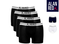 4x Alan Red Boxershorts