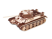 Eco-Wood-Art T-34-85 Tank Houten Modelbouw
