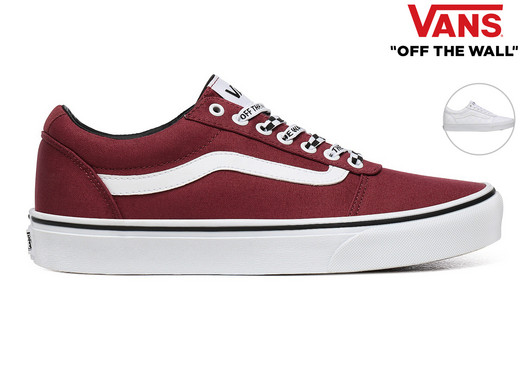 vans ward canvas trainers