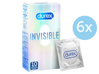 60x Durex Invisible Condoom