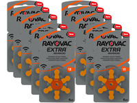 60x Rayovac Gehoorapparaat Batterij P13