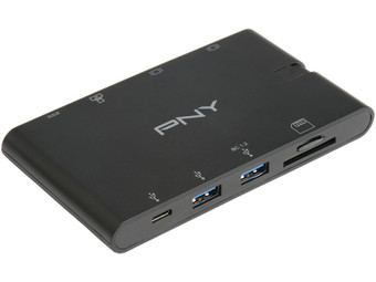 PNY USB-C Mini Portable Dock