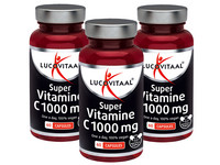 Lucovitaal 1000 mg Vitamine C | 3x 60 Kapseln