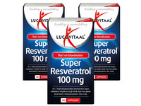 3x Lucovitaal 100 mg Resveratrol 30 Caps