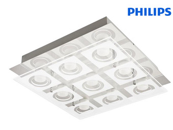 Inwoner wonder Duur Philips myLiving Polygon LED Plafondlamp | 9x 5 W | 2700 K | 39517/11/P1 -  Internet's Best Online Offer Daily - iBOOD.com