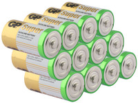 12x GP Super Alkaline Batterij | C | 1,5 V