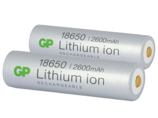 Erge, ernstige Deskundige vertel het me 2x GP LiIon 18650 Batterij | Oplaadbaar | 2600 mAh | 3,7 V - Internet's Best  Online Offer Daily - iBOOD.com